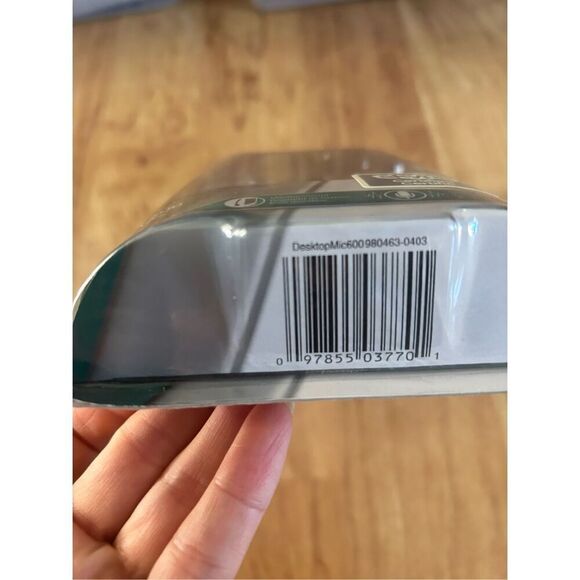 Logitech Desktop Microphone 600 Stand & Monitor Mount NEW Sealed Remote Work - Picture 3 of 4